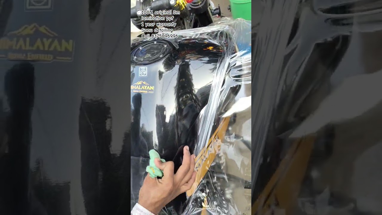 royal Enfield Himalayan 450 3m lamination ppf delhi Karol 