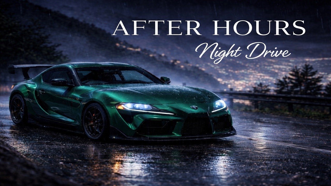 After Hours – Rainy Mountain Night Drive Trap Hip Hop RnB(1 hour)