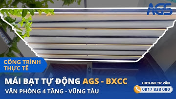 Công trình thực tế lắp đặt mái bạt xếp tự động cao cấp AGS-BXCC tại Vũng Tàu | Hotline: 0917 838 080