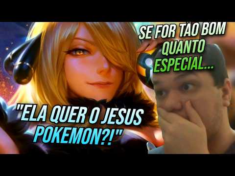 (Ash Ainda Sola, Confia!) REACT Mistery - Campeã De Sinnoh