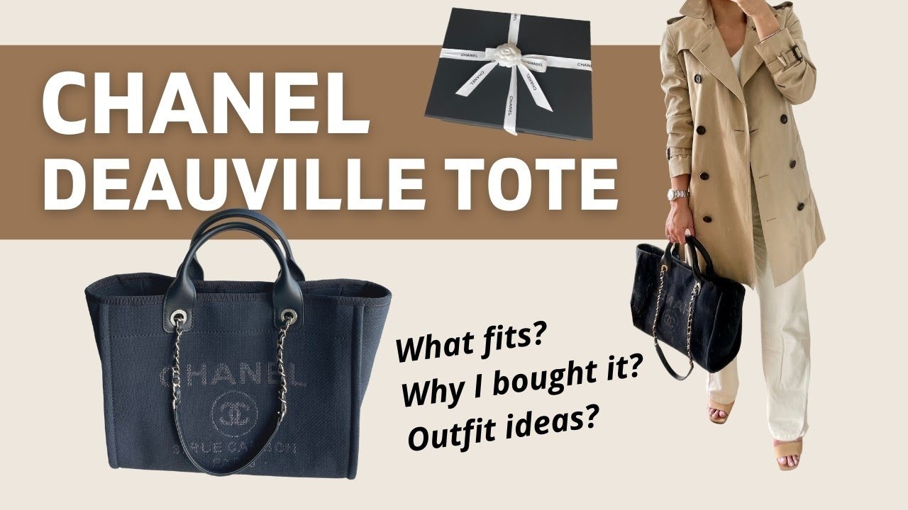 A Quick Chanel Deauville Size Guide - Academy by FASHIONPHILE