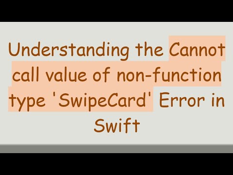 Understanding the Cannot