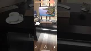 Apple ARKIT on the office.  Repo: https://github.com/ignacio-chiazzo/ARKit