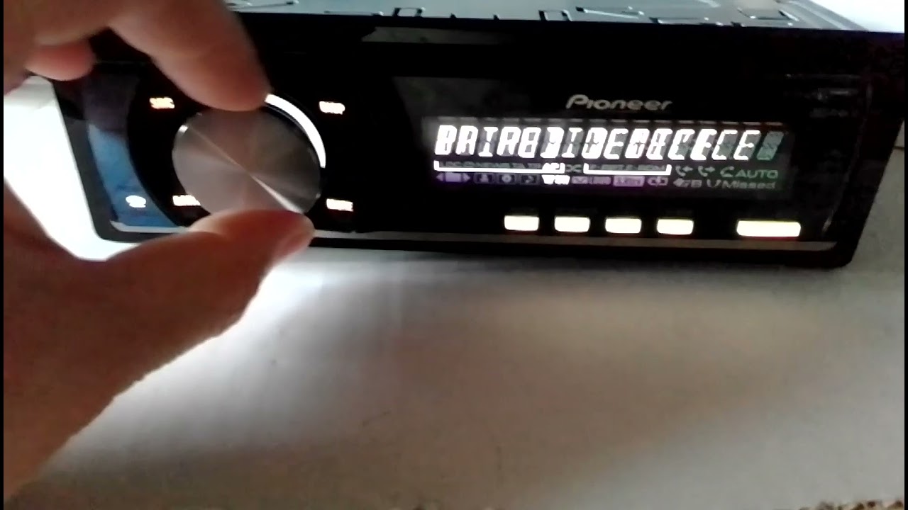 Как подключить к телефону pioneer deh-p700bt по bluetooth audio(подключается в режиме ready)