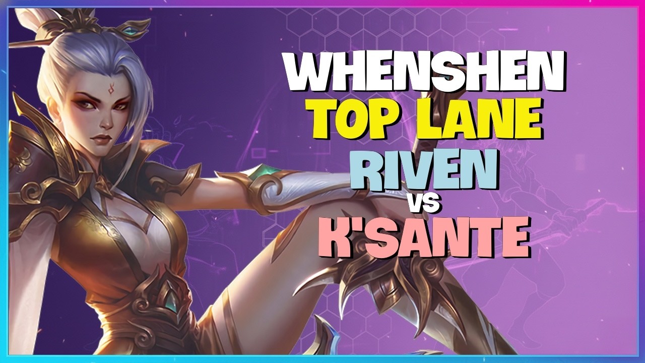 Rank 1 Riven : This Dude is WRECKING Challenger K'Sante With INSANE Mechanics