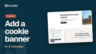 Add a Cookie Banner to WordPress in 2 Minutes (No Extra Plugin) | Uncoder Tutorial 16
