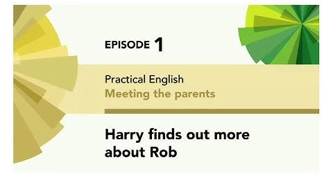 English File 4thE - Intermediate - Practical English E1 - Harry finds out more about Rob