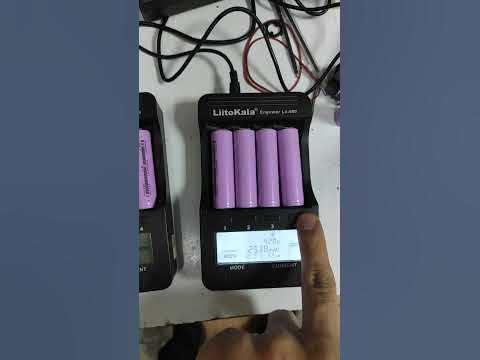 Проверка li-ion аккумуляторов на ёмкость. lii-500 - YouTube