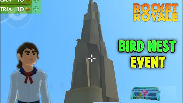 Rocket Royale 9 KILLS BIRD NEST EVENT IN SAKURA GARDEN - Android gameplay #77