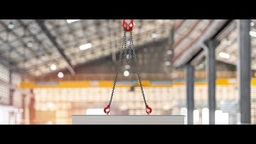 BEAMNOVA Lifting Chains with Adjuster Hooks, 5/16 Inch for Engine Hoist