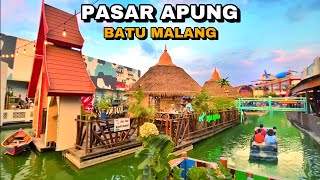 PASAR APUNG BATU MALANG, WISATA GRATIS BATU MALANG JELAJAH 6 NEGARA