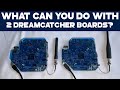 What can you do with two Othernet Dreamcatcher Boards?