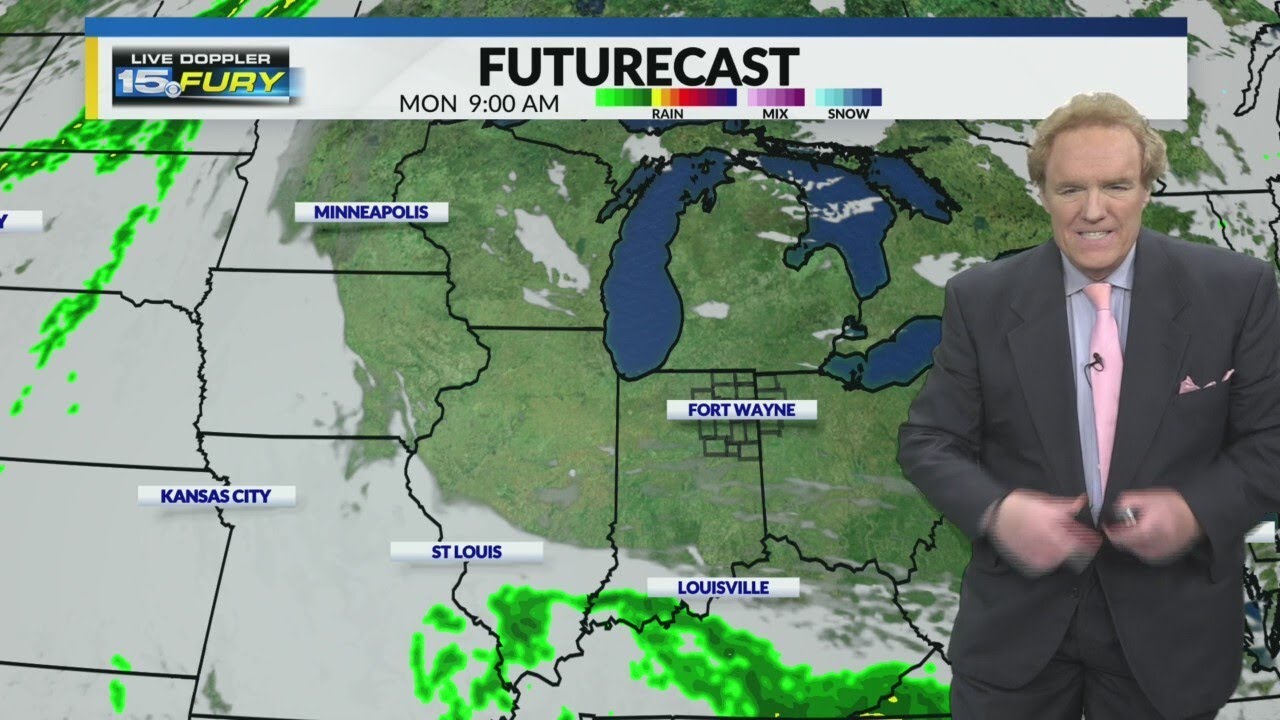 Sunshine and mild weather to begin the workweek - YouTube