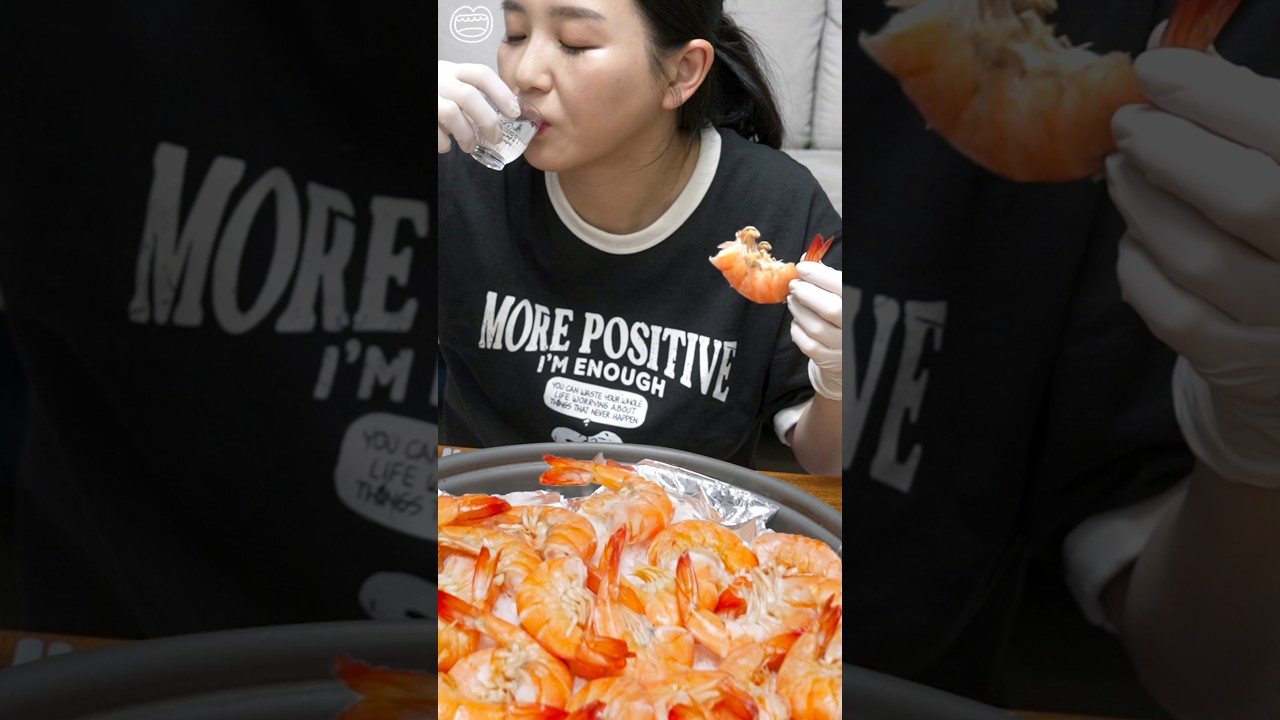 새우는 역시 대가리