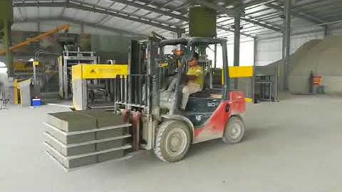 Qunfeng QFT10G 2 combined Production Line Customer working Sight