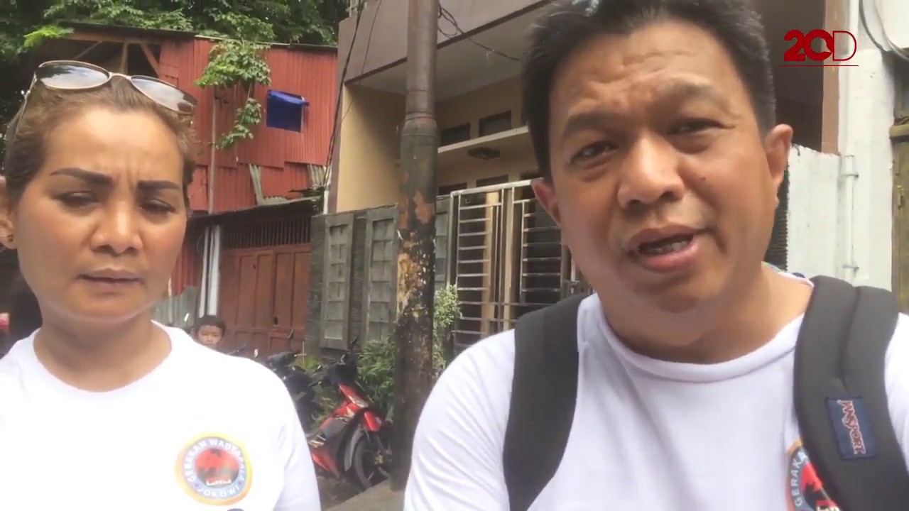 Aksi #GWJokowi Bantu Anak-anak Korban Kebakaran di Tamansari