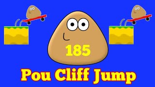 Pou Cliff Jump | 185 | Pou Situbondo Gaming screenshot 2
