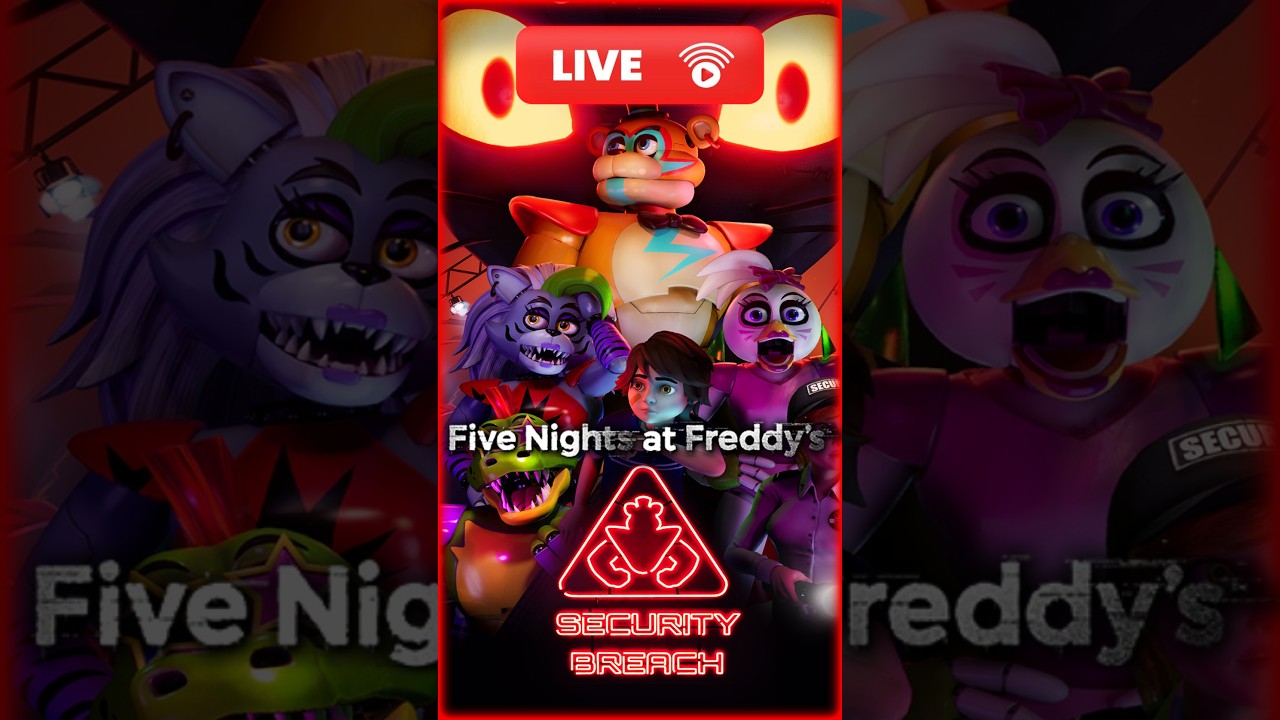 FNAF Security Breach - #LIVE ITA #streaming #shorts