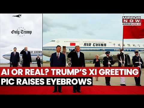 Donald Trump Shares AI-Altered Image of Xi Jinping’s Washington Arrival, Sparks Questions | WATCH