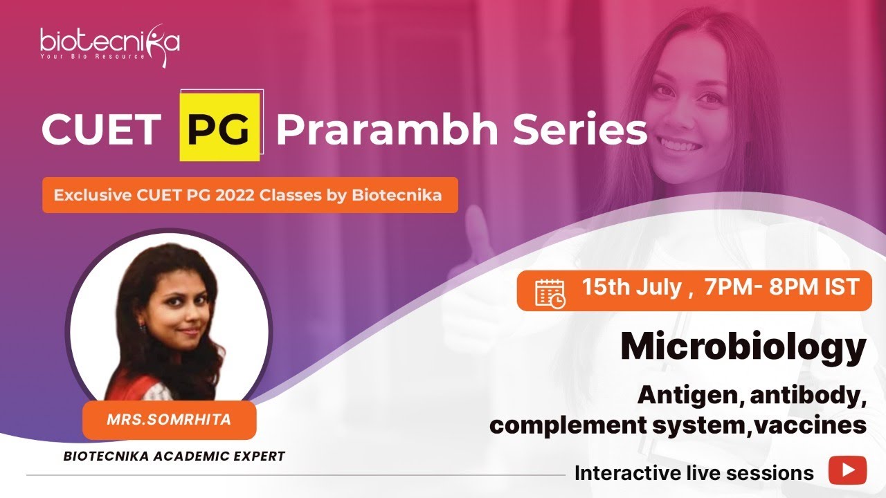 CUET PG Prarambh Series - Day 8 - Microbiology