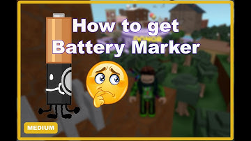 How to find Battery Marker