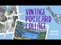 Surreal collage made from vintage postcards! | Cut and Paste #4