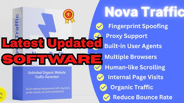 Updated Nova Traffic Software Latest | Adsense/Adx Loading Traffic Bot Setup | Link in Description