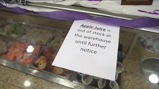 Supply chain disruptions cause nightmares for school meals