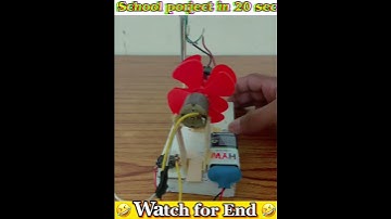 Making Wind Turbine With DC motors | #shortsvideo | #shorts | #youtubeshorts | Experiment YT