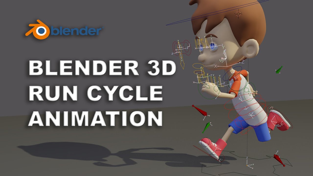 Blender 3D Run Cycle Animation Lesson