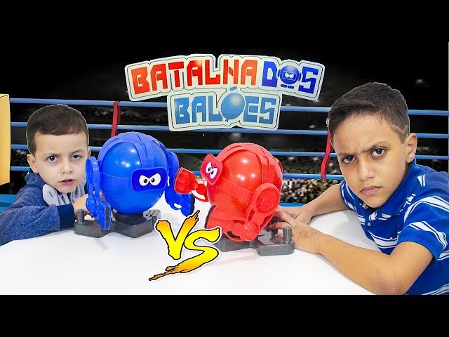 Balloon Bots Batalha Luta Robos Brinquedo Balão Criança Jogo - Polibrinq