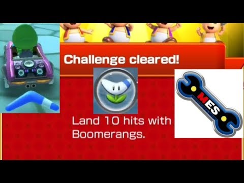 Land 10 Hits With Boomerangs Mario Kart Tour