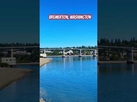 Bremerton, Washington Summer Water Views #bremerton #seattle #pugetsound #battleship #travel #pnw