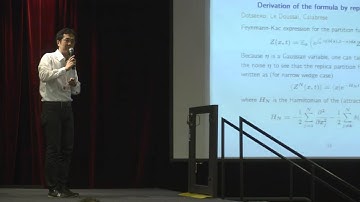 Tomohiro Sasamoto - The one-dimensional KPZ equation and its universality