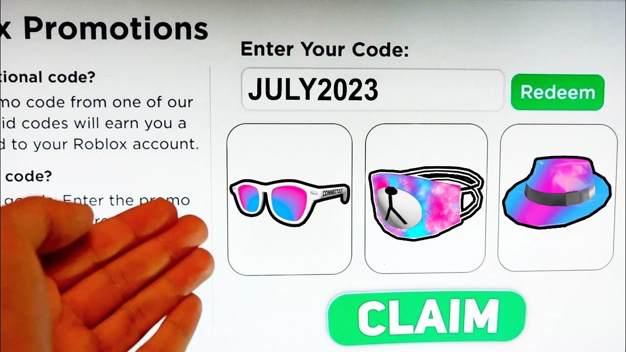 Roblox - Robux Rocash Codes (July 2023)
