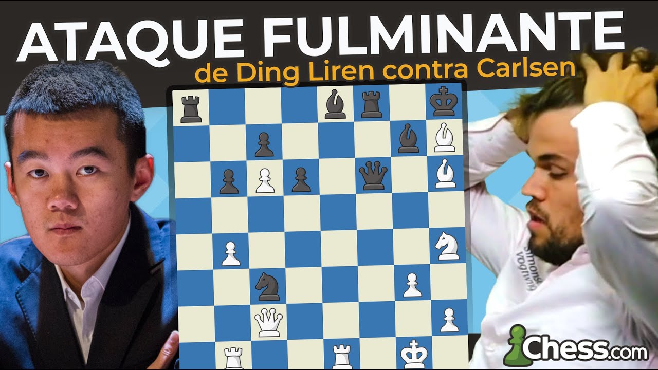 Ding Liren x Carlsen Rafael Leitão por Rafael Leitão Escrito por Rafael  Leitão