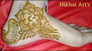 Mehndi designs- mehndi designs legs- mehndi design simple tricks -mehndi designs easy for legs- 