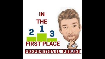 In the First Place - Prepositional Phrase (188) Two Meanings - English Tutor Nick P