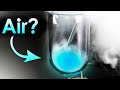 Strange properties of solid air