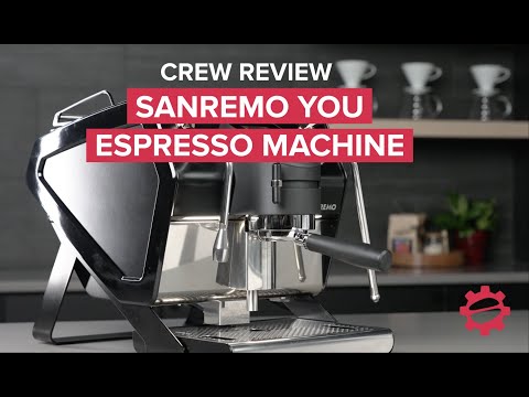 Introducing the Sanremo YOU Espresso Machine Crew Review #sanremo #espressomachines