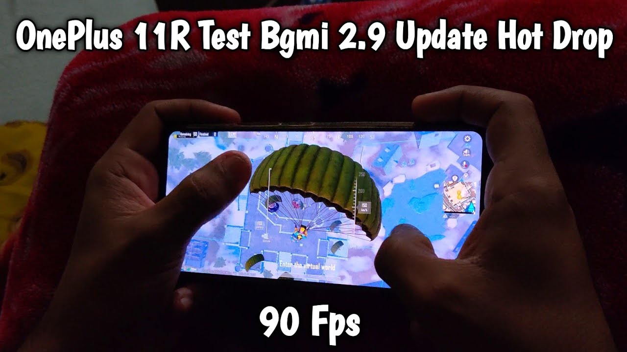 🔥 OnePlus 11R 90 Fps Test Bgmi 2.9 Update Frozen Kingdom Event Hot Drop ...