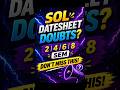 SOL Date Sheet Released! 📢 Kya aapko bhi apni date sheet samajhne mein dikkat ho rahi hai? #SOL #DU