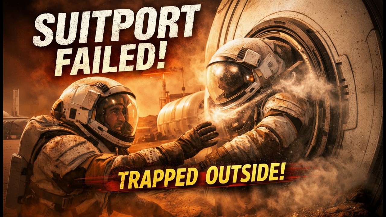 We Tried to Keep Mars OUT… Then the Suitport Started HISSING