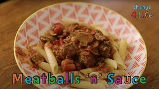 Meatballs 'n' Sauce Recipe | Change4Life – Cook Together screenshot 5