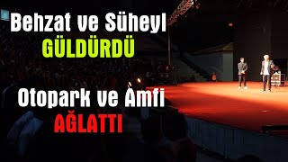 Behzat ve Süheyl Güldürdü , Otopark ve Amfi Ağlattı #uşak #tiyatro