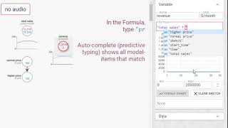 Using unlinked objects    auto complete, predictive typing