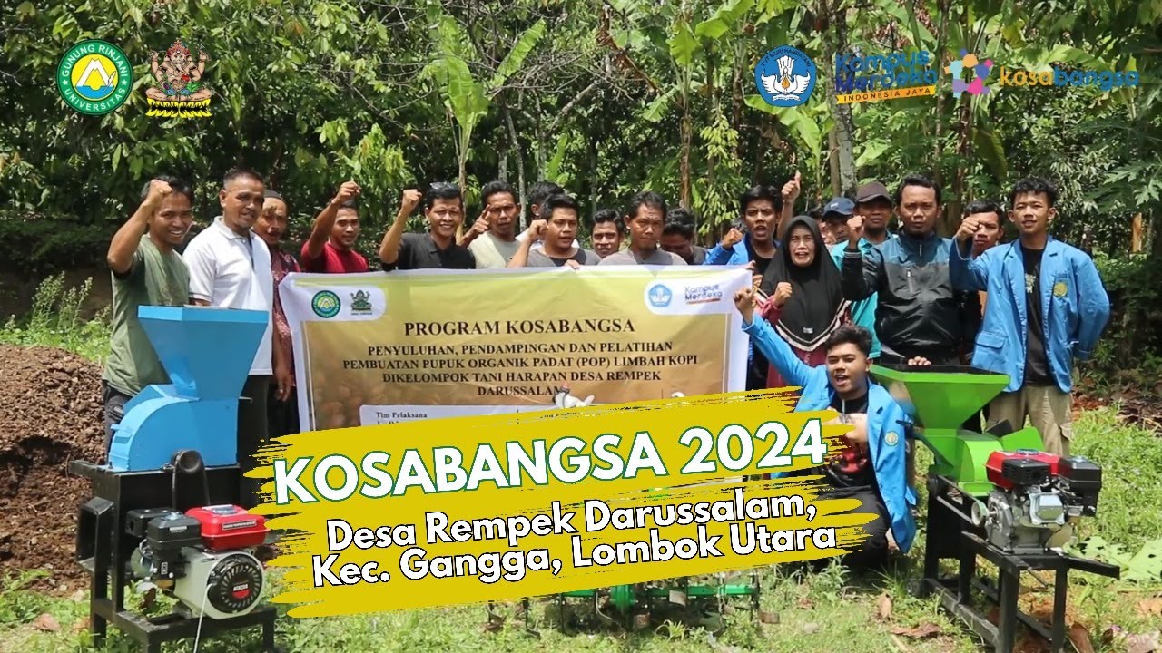 PROGRAM KOSABANGSA DESA REMPEK DARUSSALAM 2024 KERJASAMA UGR DENGAN UNMAS