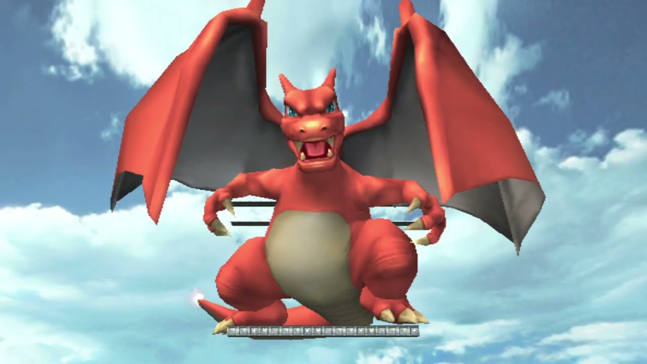 SSBB HACKS: Giant growing PKMN TRAINER POKEMON in FFA