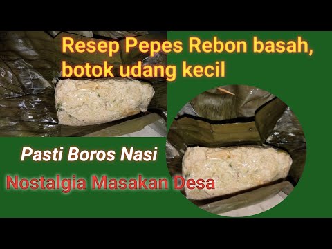 Resep Pepes Udang Rebon Basah