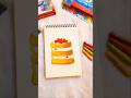 Turning oil pastels into something sweet 🍓✨wait for the final reveal…